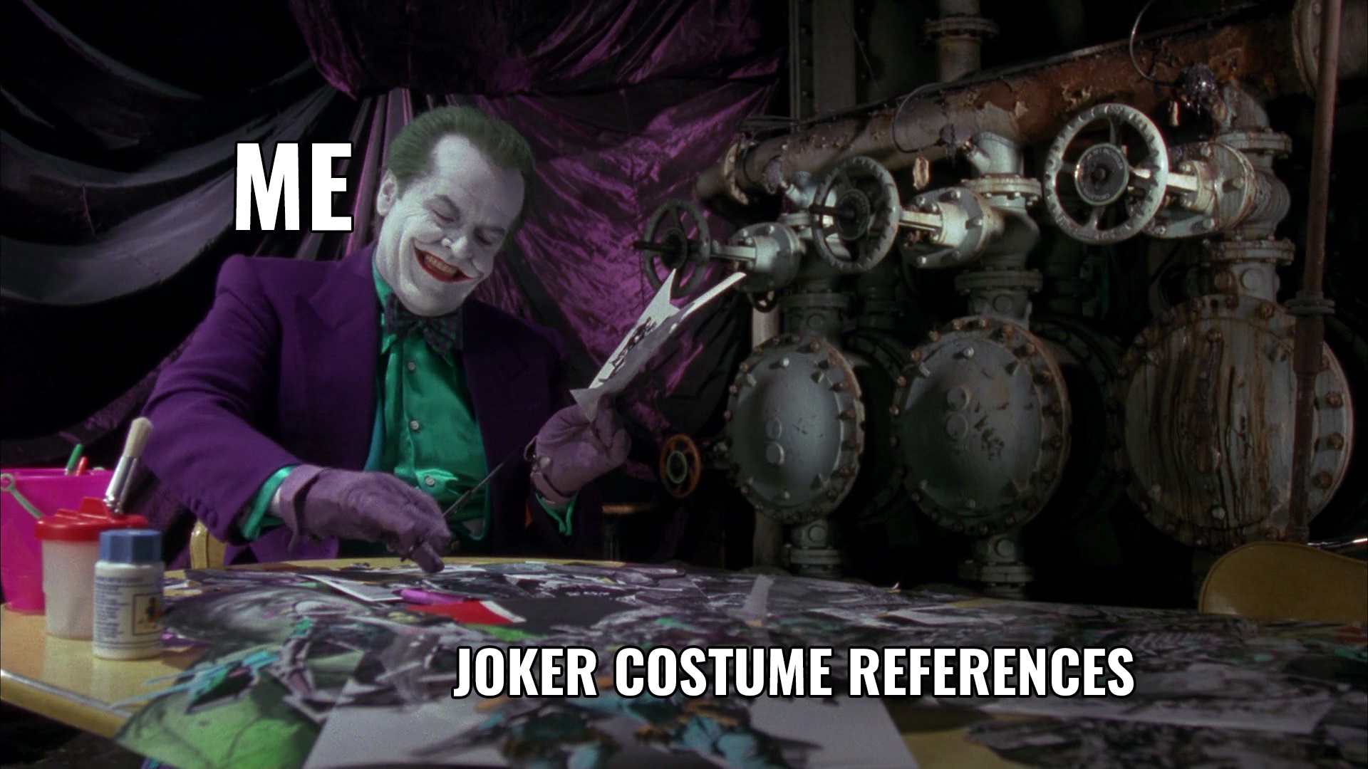 Joker costume - visual references
