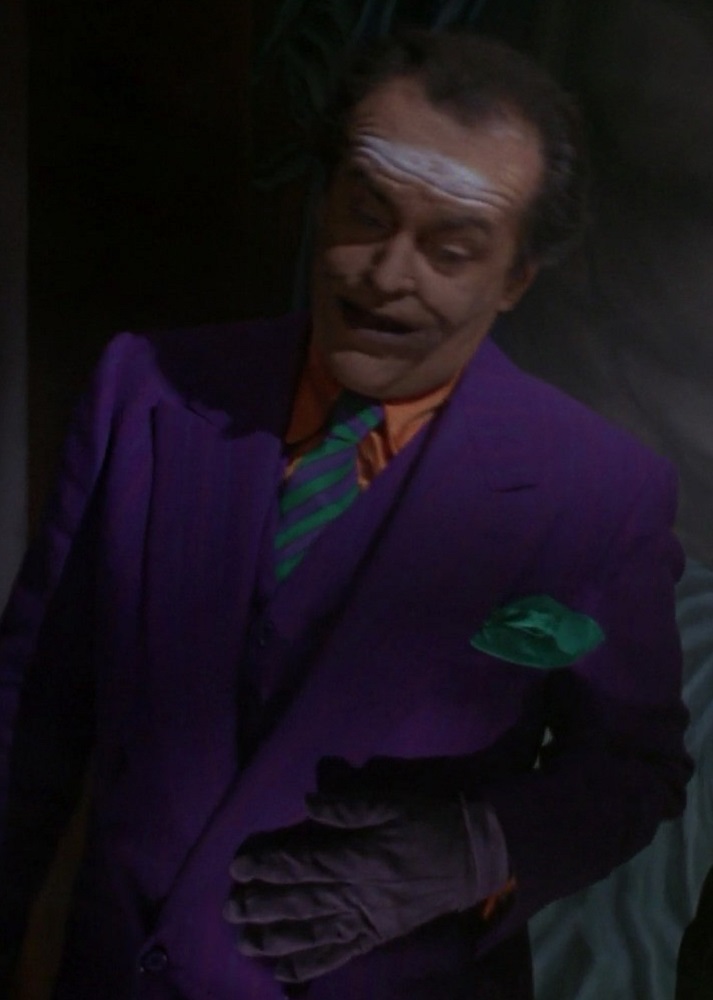 Joker necktie - crime boss scene