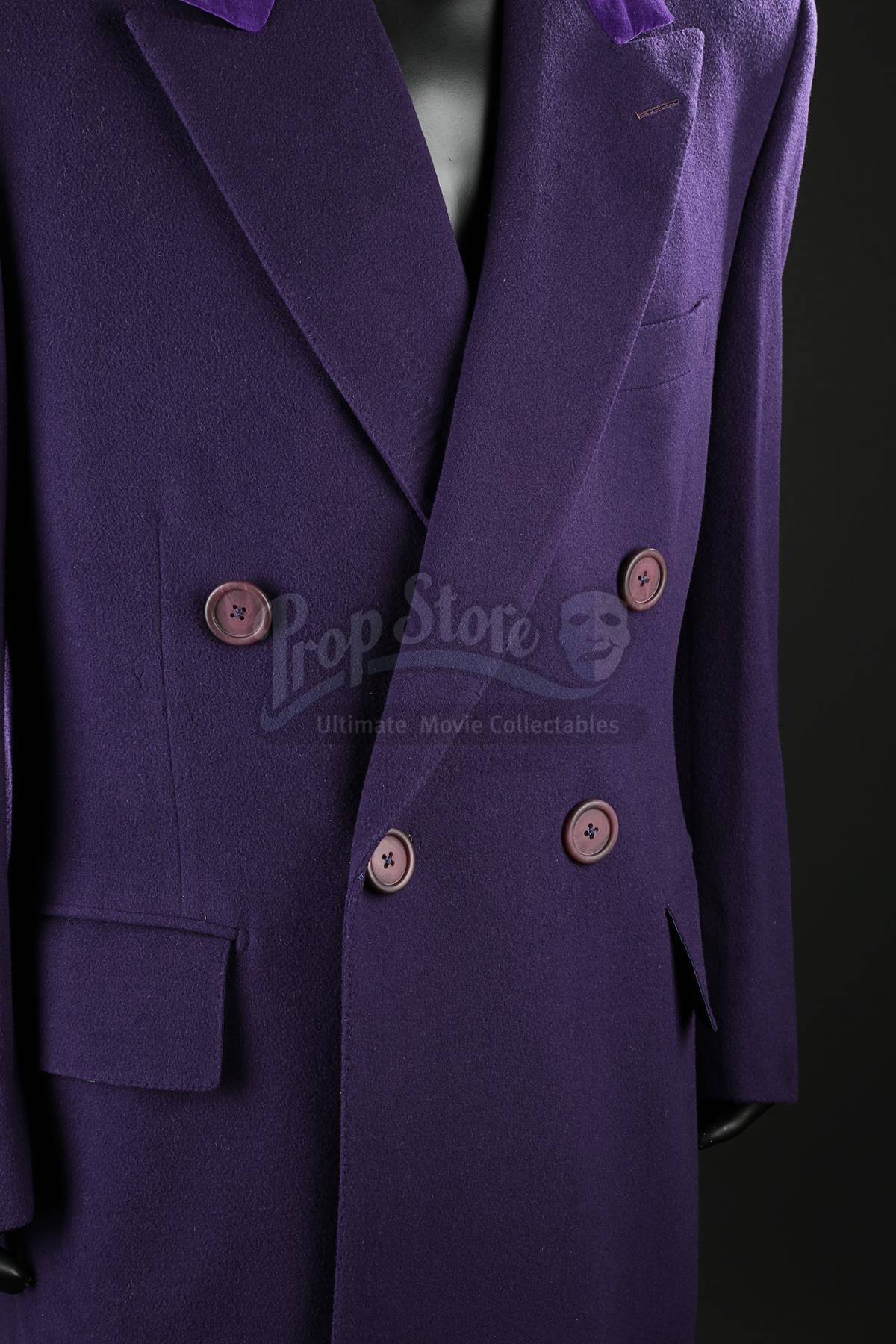 Screen-used Joker costume overcoat (1989)